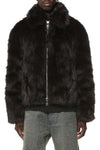 Faux Fur Shawl Jacket