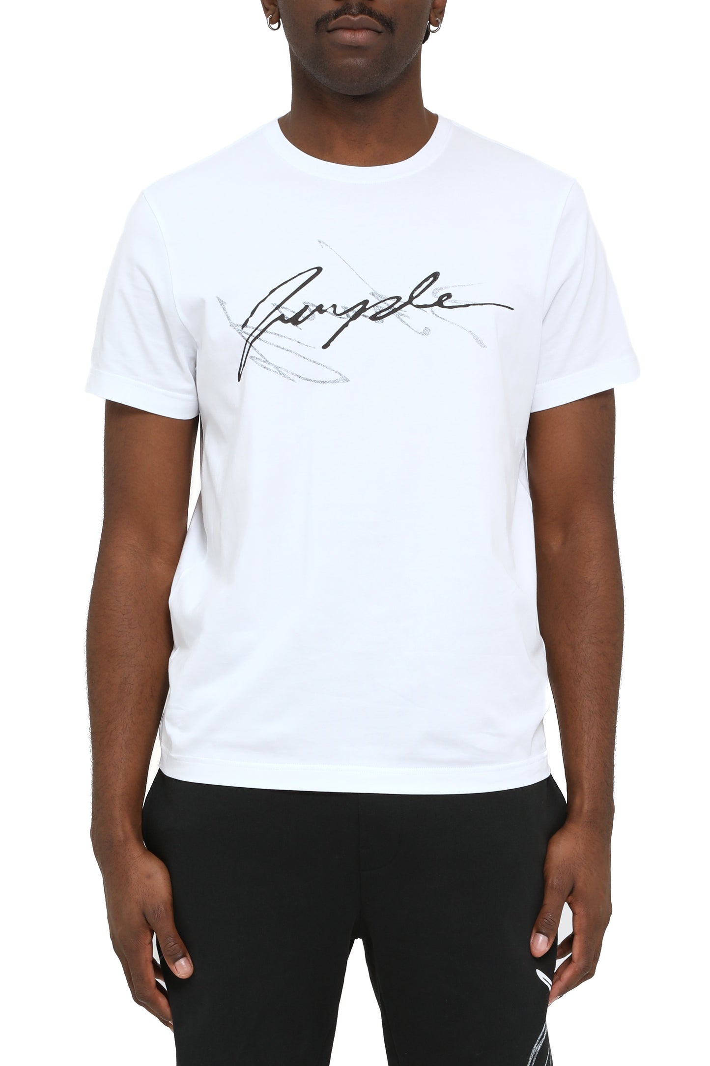 Double Script Tee