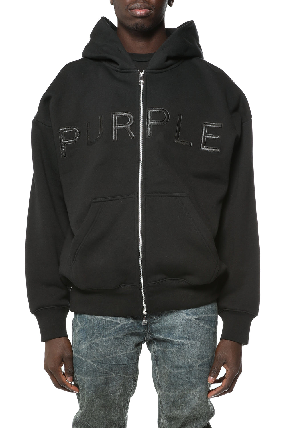 Chopped Zip Up Hoodie