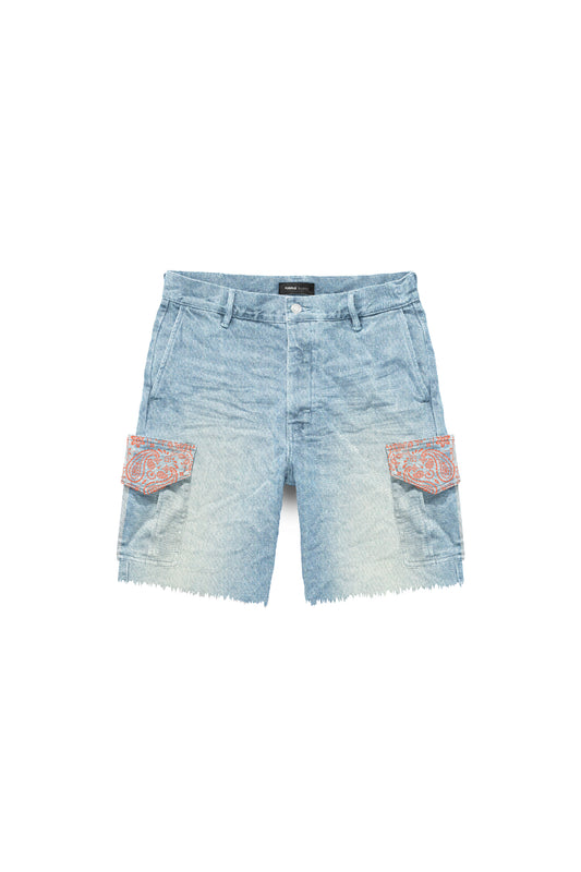 Bandana Cargo Shorts