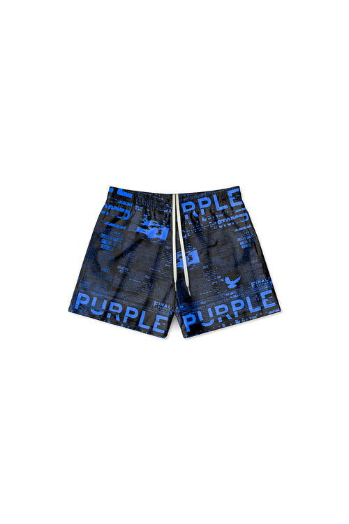 Newsprint All Around Shorts