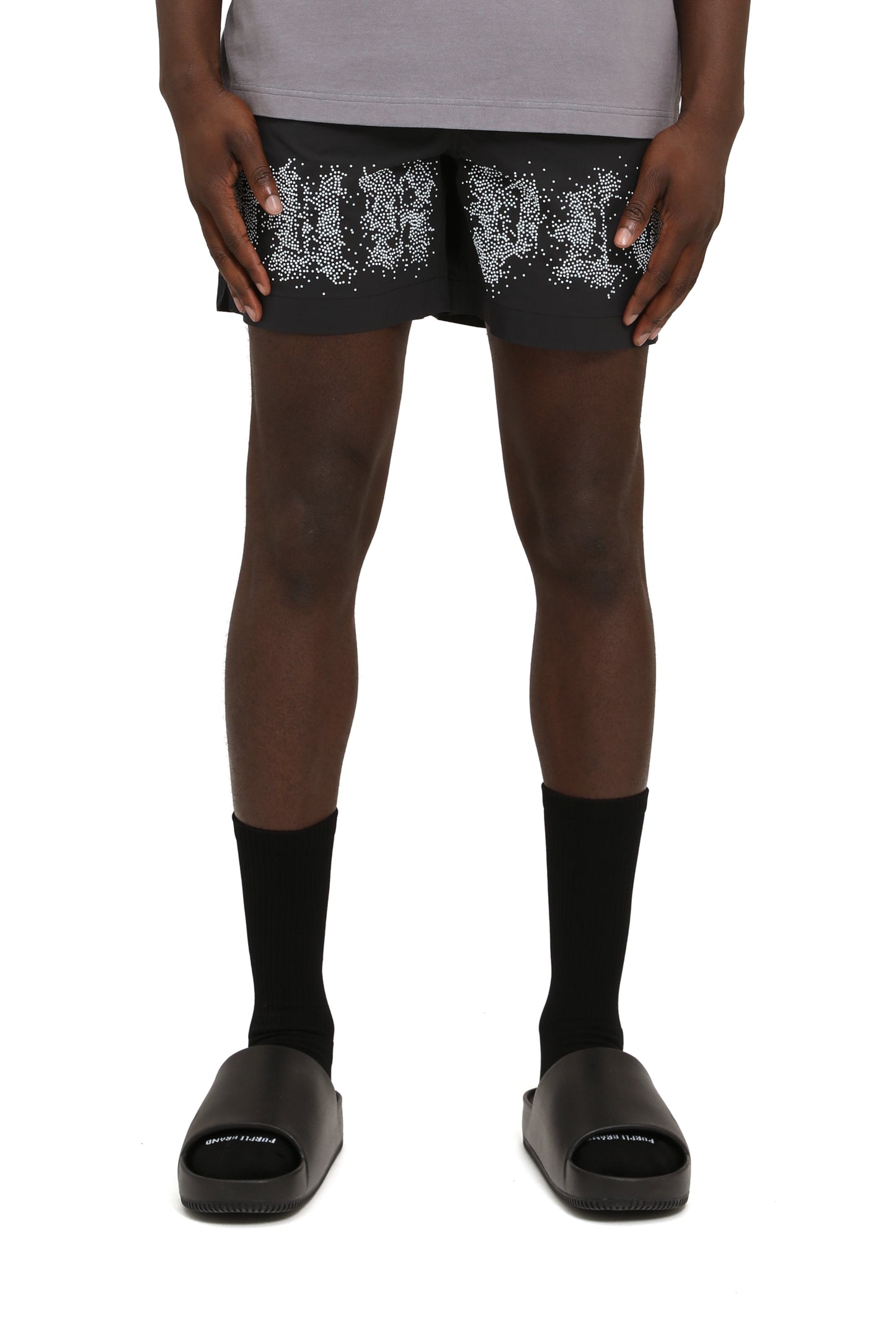 Scattered Gothic Pearls Swim Short