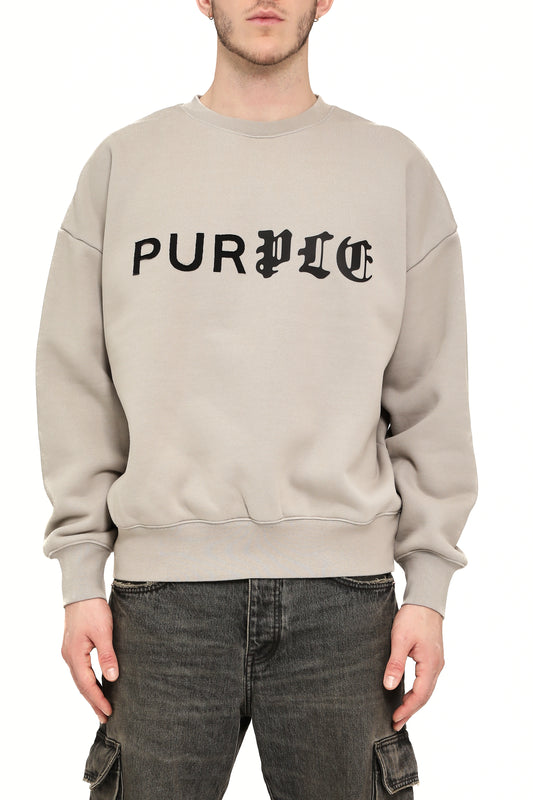 Half & Half Crewneck Sweater