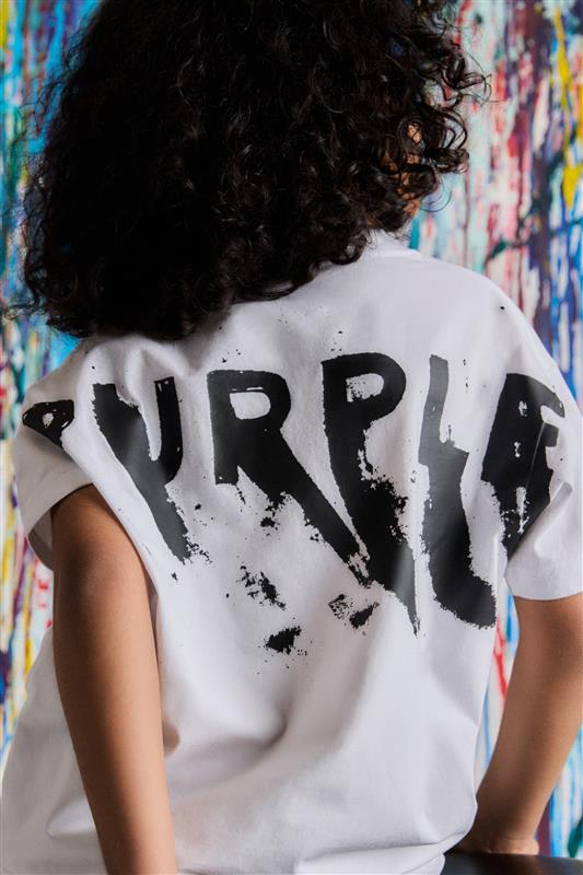 Kids' Painted Wordmark Tee