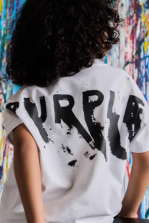 Kids' Painted Wordmark Tee