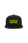 P902 5 PANEL HAT - Yellow Text
