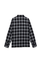PURPLE BRAND - Men's Long Sleeve Shirt - Style No. P304 - Bias Chest Pocket Shirt Black - Back