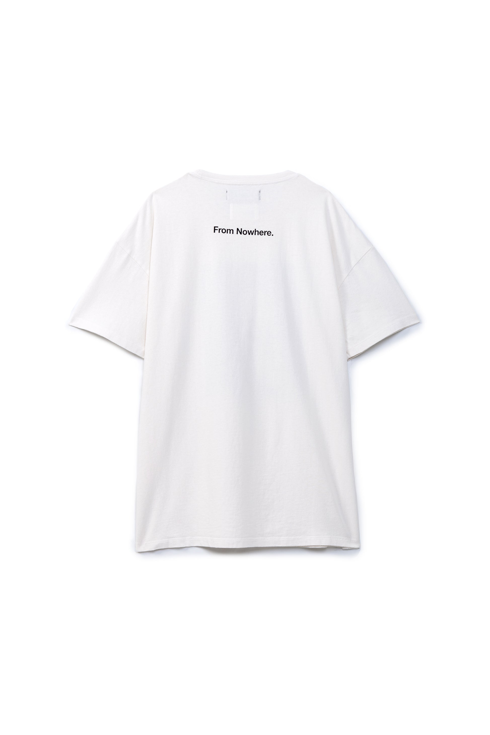 PURPLE BRAND - Men's Relaxed Fit T-Shirt - Style No. P101 - White From Nowhere - Back