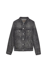 PURPLE BRAND - Men's Denim Jacket - Style No. P006 - Black Wash - Front