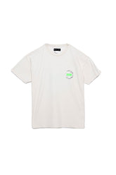 PURPLE BRAND - Men's Relaxed Fit T-Shirt - Style No. P101 - World Wide - White T - Front