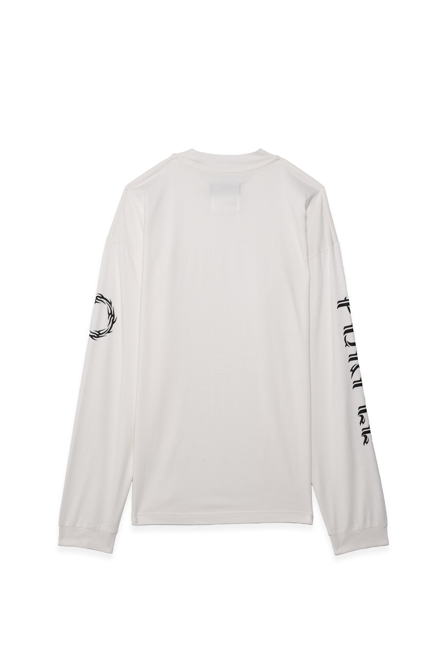 PURPLE BRAND - Men's Long Sleeve Shirt - Style No. P201 - Off White Acid Wash - Back