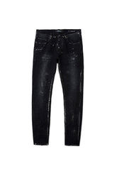 P001 Black Wash Metallic Silver