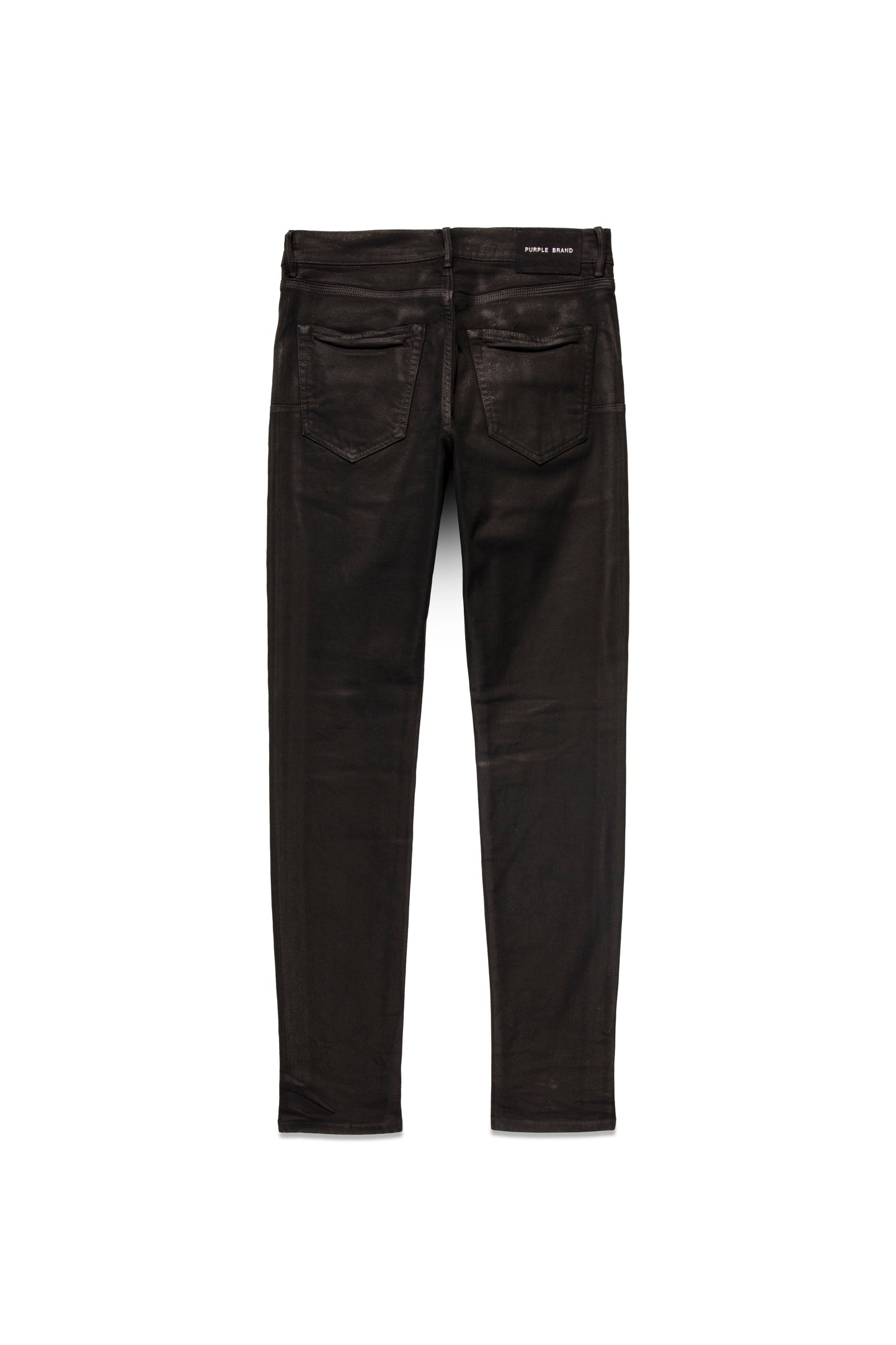 Shop Purple Brand P001 Low-Rise Skinny Waxed Jeans