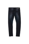 mens purple brand denim jean low rise skinny style no. p001 black wash back