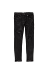 P001 LOW RISE SKINNY JEAN - Black Pocket Stud Blowout