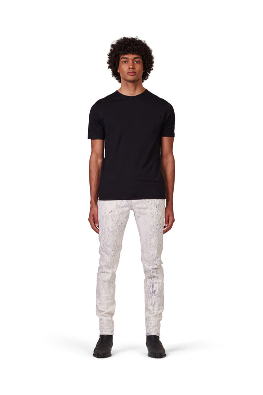 P001 LOW RISE SKINNY JEAN - Hydro Marble