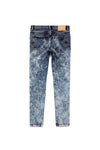 P001 LOW RISE SKINNY JEAN - Indigo Heavy Bleach Repair