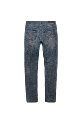 PURPLE BRAND - Men's Denim Jean - Low Rise Skinny - Style No. P001 - Indigo Mechanic Dirty - Back