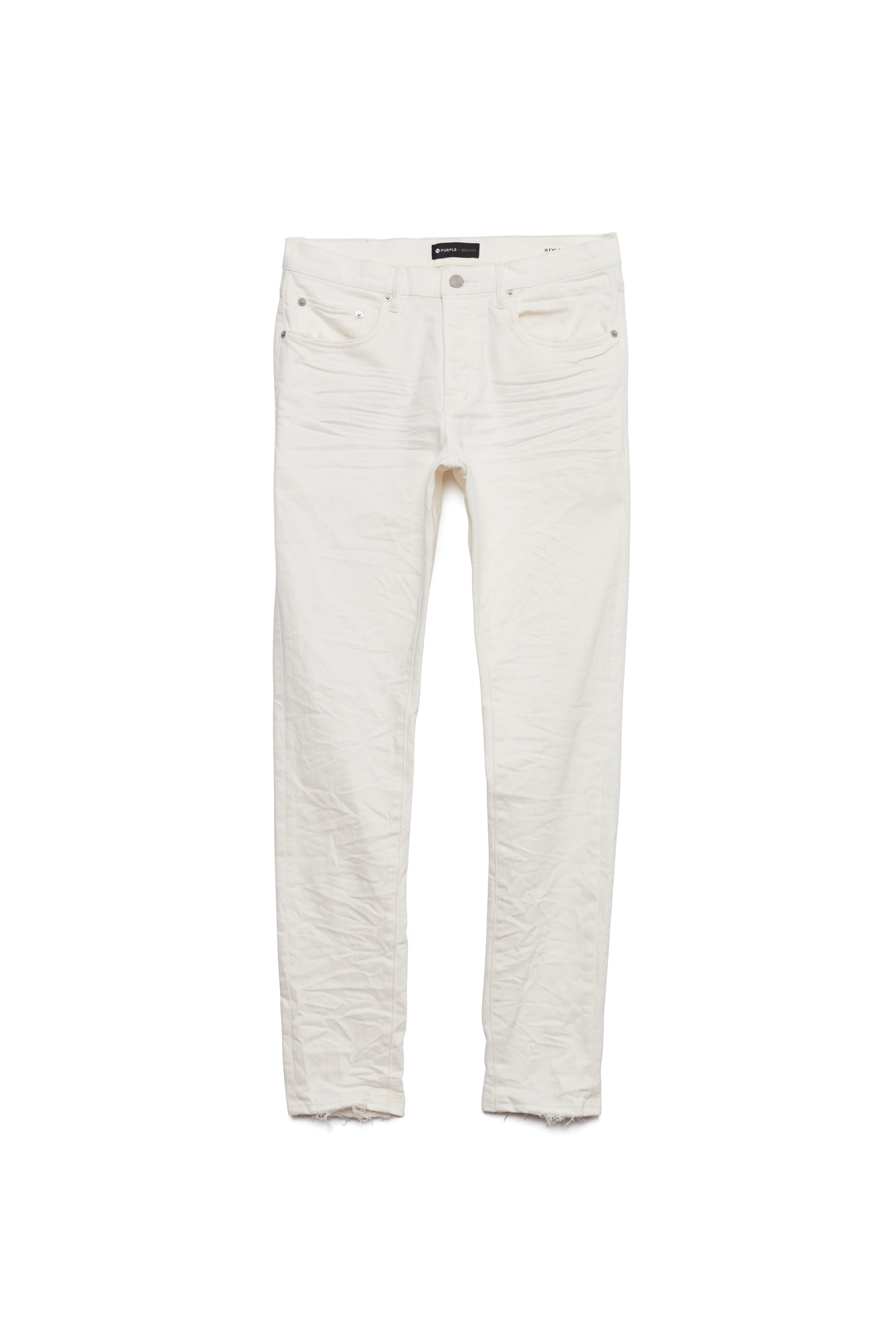 Purple Brand Skinny Jeans - White, 10.75 Rise Jeans, Clothing - WPBUR21298