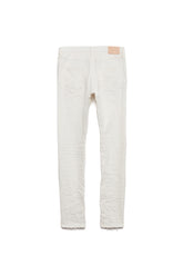 PURPLE BRAND - Men's Denim Jean - Low Rise Skinny - Style No. P001 -  Optic White - Back