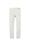 PURPLE BRAND - Men's Denim Jean - Low Rise Skinny - Style No. P001 -  Optic White - Back
