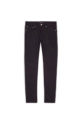 PURPLE BRAND - Men's Low Rise Skinny Jean - Style No. P001 - Raw Black - Front
