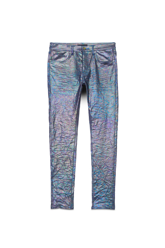 P001 LOW RISE SKINNY JEAN - Raw Indigo Prism