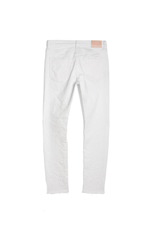 mens purple brand denim jean low rise skinny style no. p001 white wash resin back