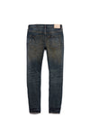 PURPLE BRAND - Men's Denim Jean - Mid Rise Slim - Style No. P002 - Dirty Indigo Blowout - Back