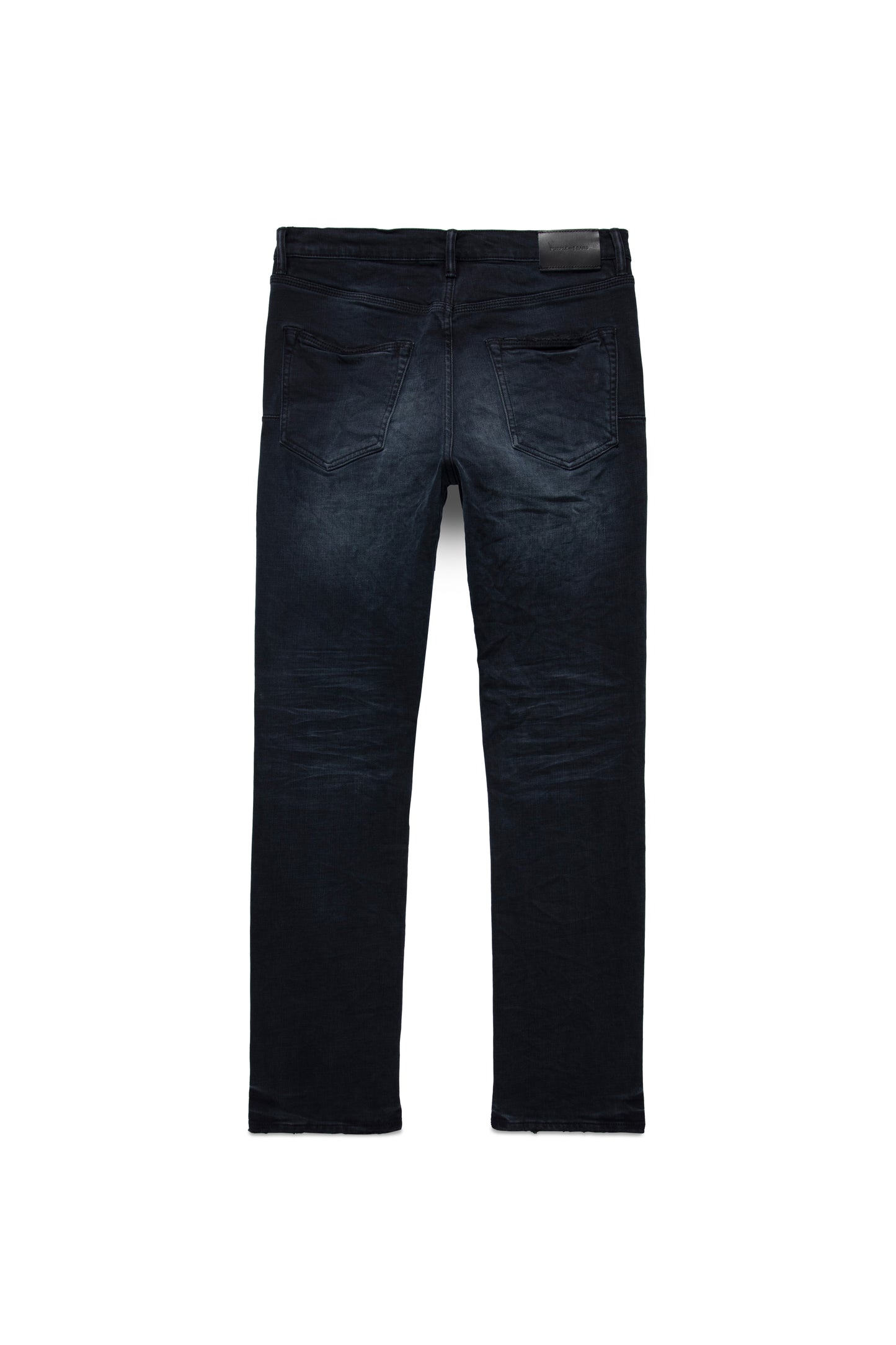 P005 MID RISE STRAIGHT LEG JEAN - Faded Black Aged