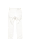 P011 MID RISE STRAIGHT LEG PANT - Leather Brilliant White