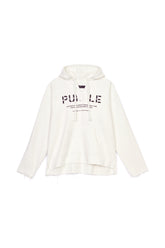 PURPLE BRAND - Men's Beach Hoodie - Style No. P324 - Cotton Ecru Printed - Front