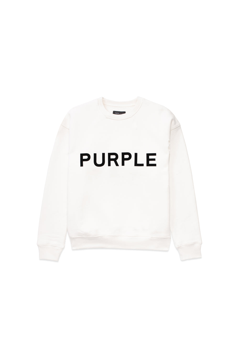 Wordmark Brilliant White Crewneck