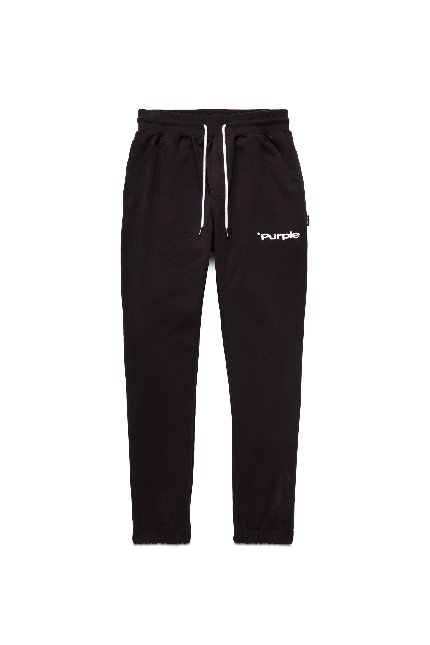 P412 REGULAR FIT SWEATPANT - Stamp in Black Beauty