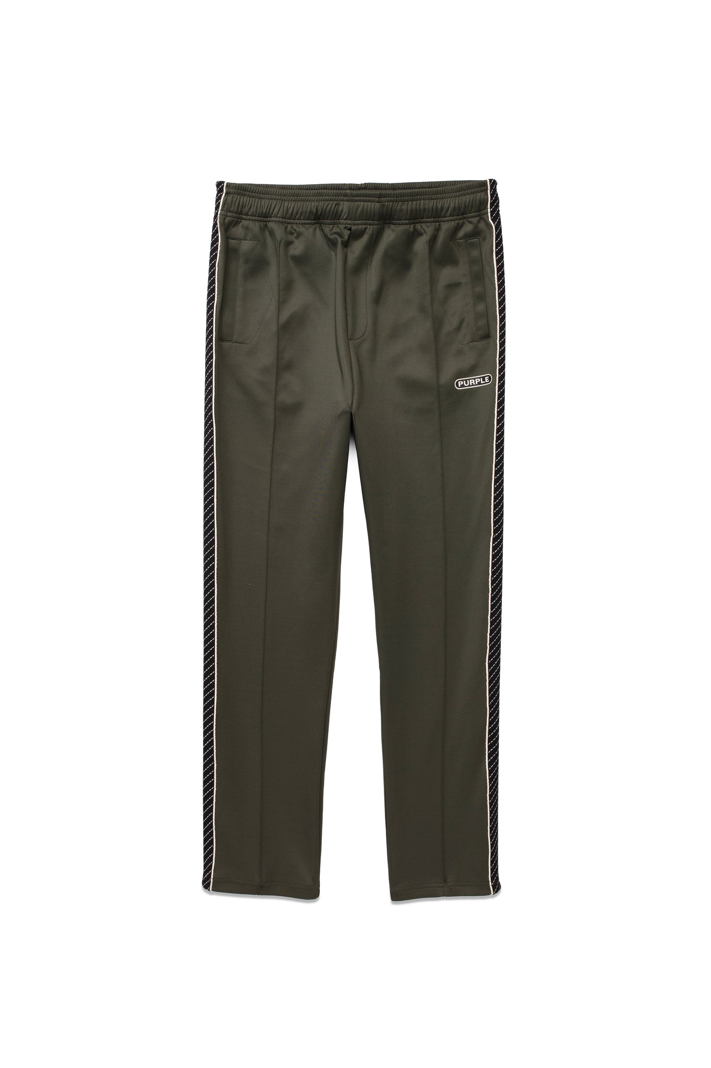 P415 TRACK PANT - Poly Tricot Forest Night Track Pant