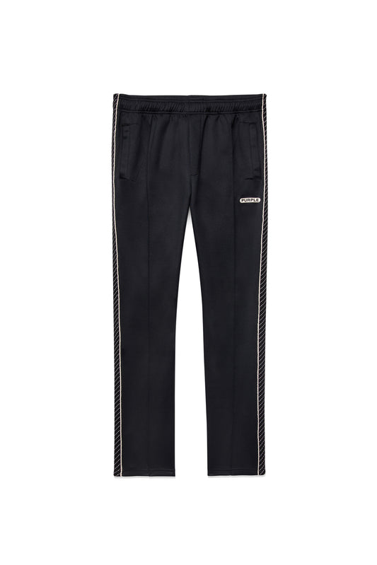 P415 TRACK PANT - Poly Tricot Black Beauty Track Pant