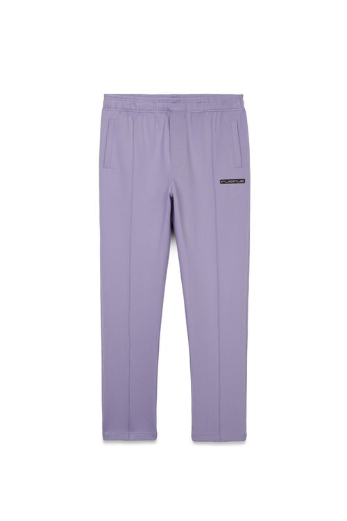 P415 TRACK PANT - Solid Poly Tricot Lavender Grey Track Pant