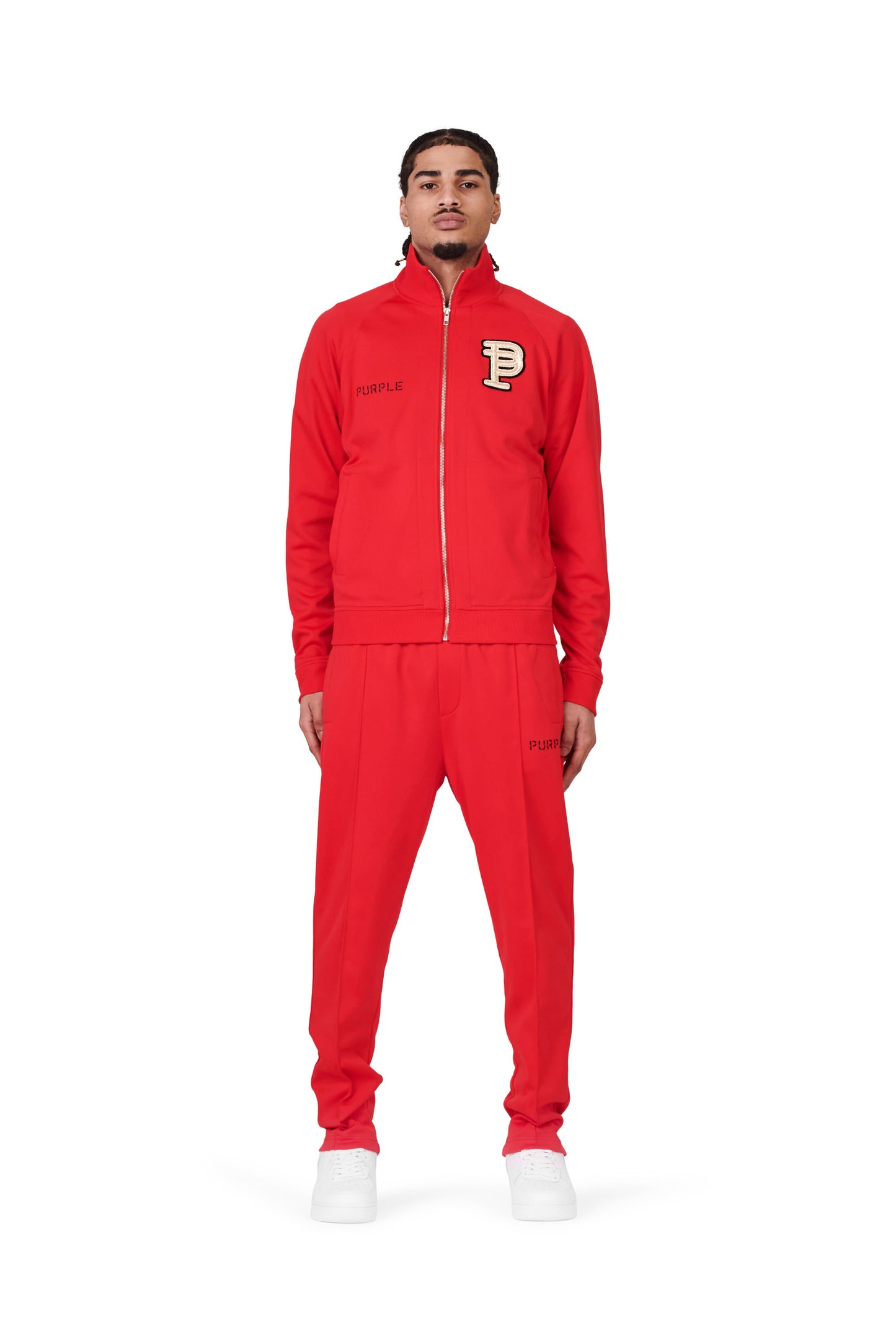 P415 TRACK PANT - Red Track Pant