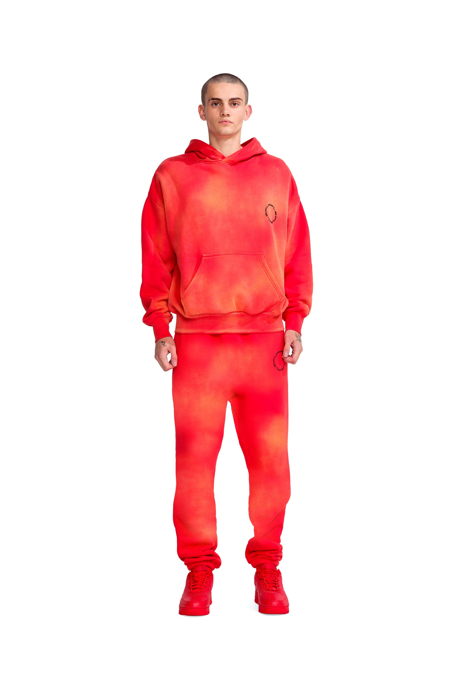 P440 REGULAR FIT SWEATPANT - New World in Fiery Red