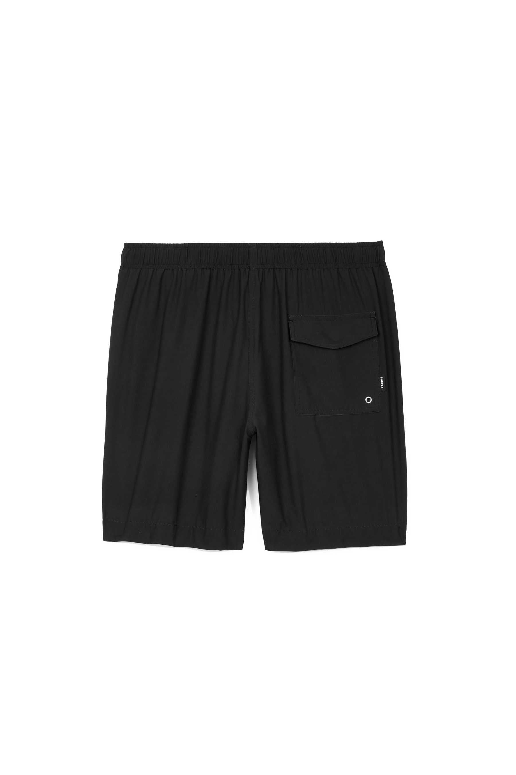 ハーフ・ショートパンツ PURPLE BRAND All Around Shorts Wordmark P504-PMBW125-BLUE Purple-brand Printed All Round Short-wordmark Mens Style