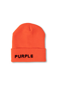 P924 CUFFED BEANIE - Black