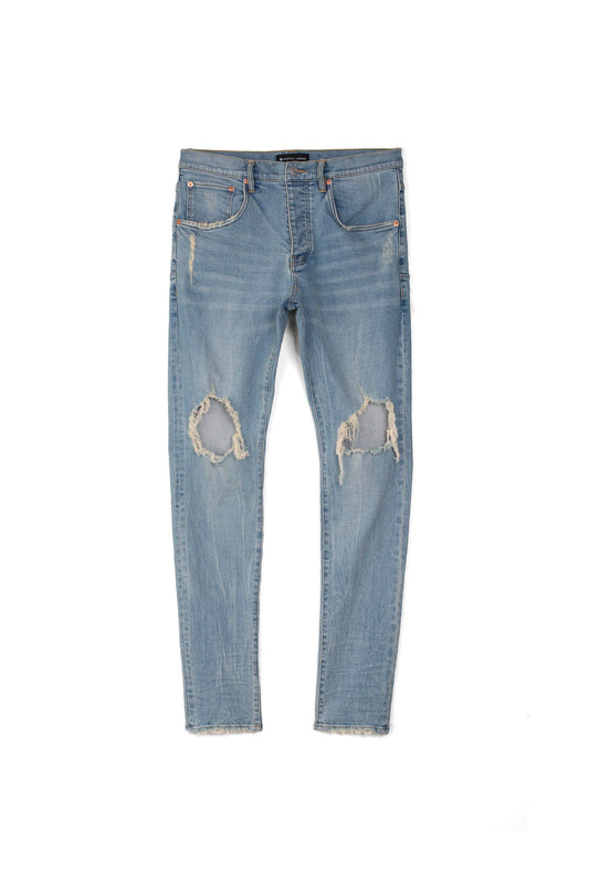 PURPLE BRAND Slim Fit Jeans - Light Indigo Paint – SOLE PLAY