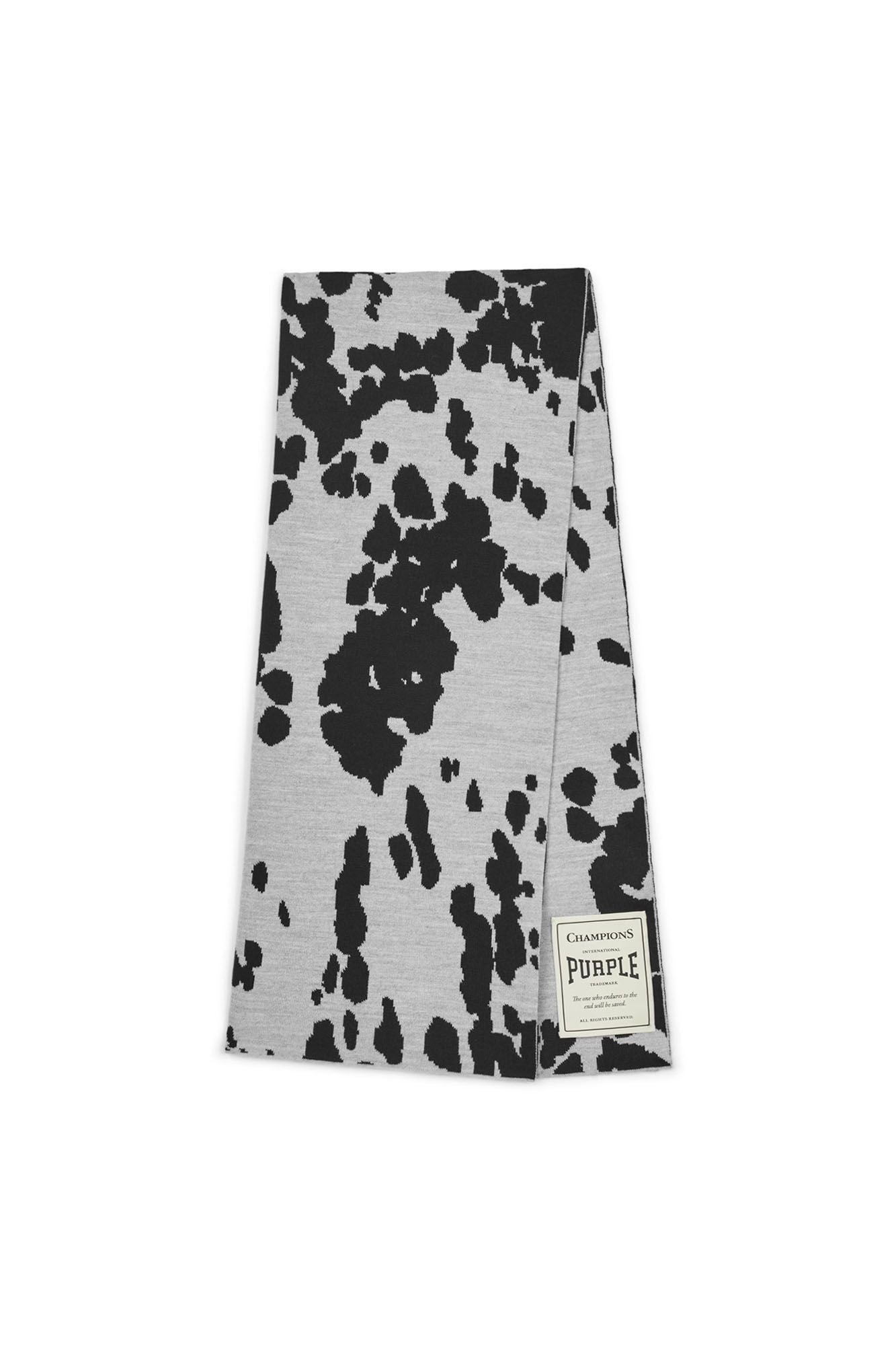 P905 SCARF - Exclusive Splatter Greyscale