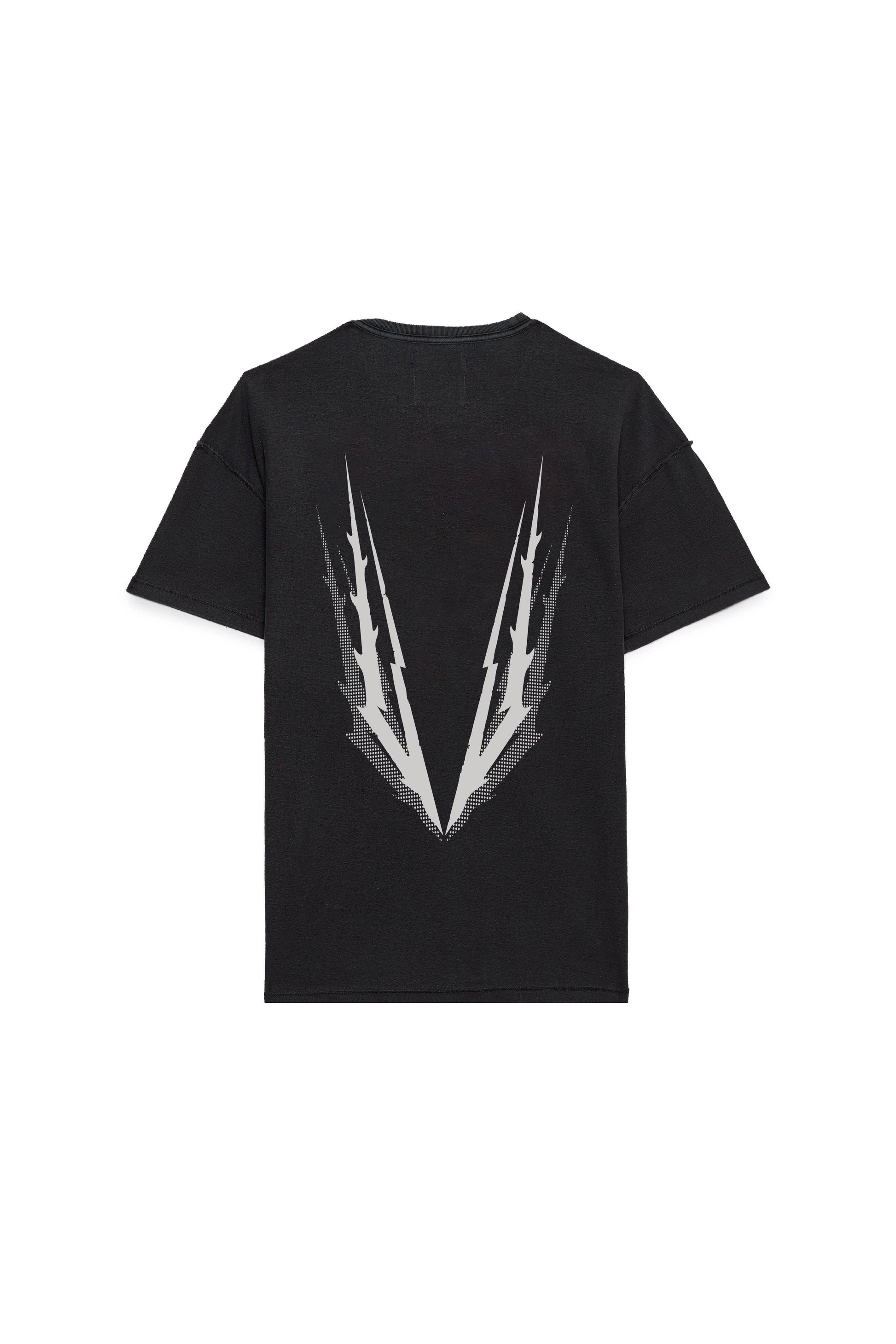 PURPLE BRAND - Men’s Relaxed Fit Tee- Style No. P101 - Antler Black - Back