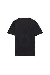 PURPLE BRAND - Men's Relaxed Fit T-Shirt - Style No. P101 - Figure 8 Black - Back