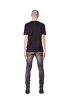 P001 LOW RISE SKINNY JEAN - Tinted Black Repair