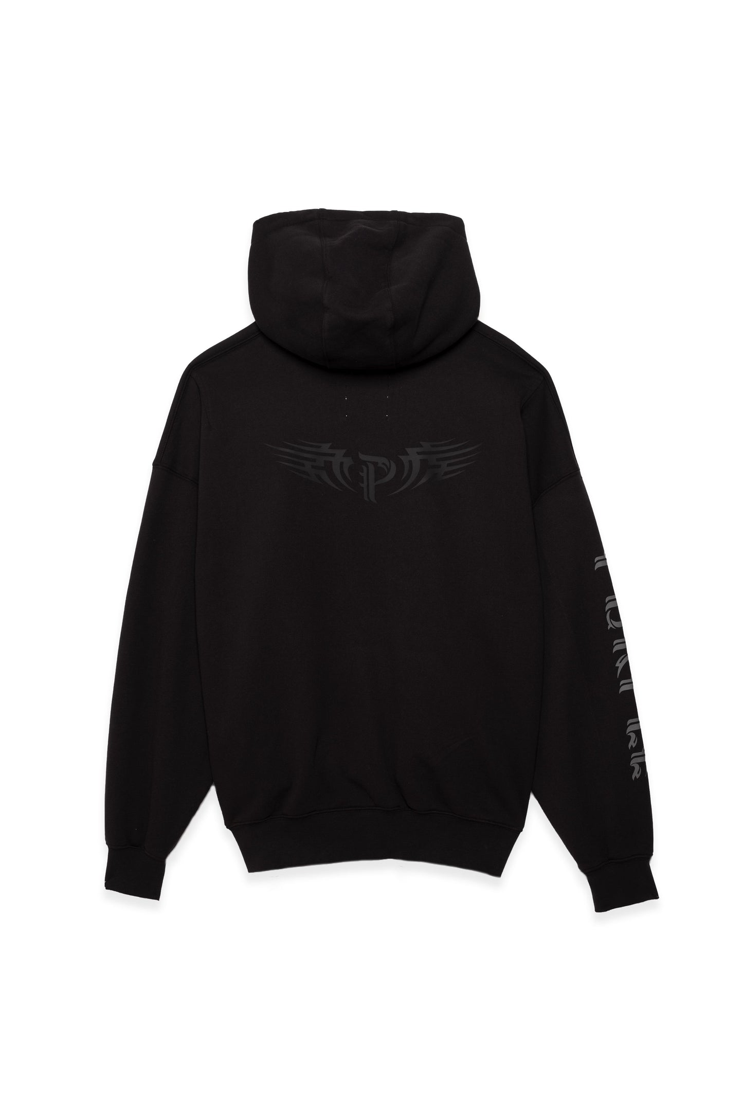 PURPLE BRAND - Relaxed Fit Oversized Hoodie Sweatshirt - Style No. P401 - Wings - Back