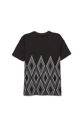 PURPLE BRAND - Men's Relaxed Fit T-Shirt - Style No. P101 - Patterns Wash Black - Back