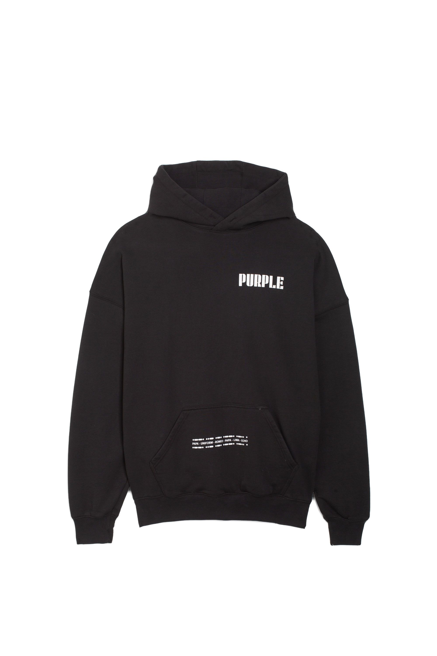 P401 RELAXED FIT HOODIE - Orbit Map Logo