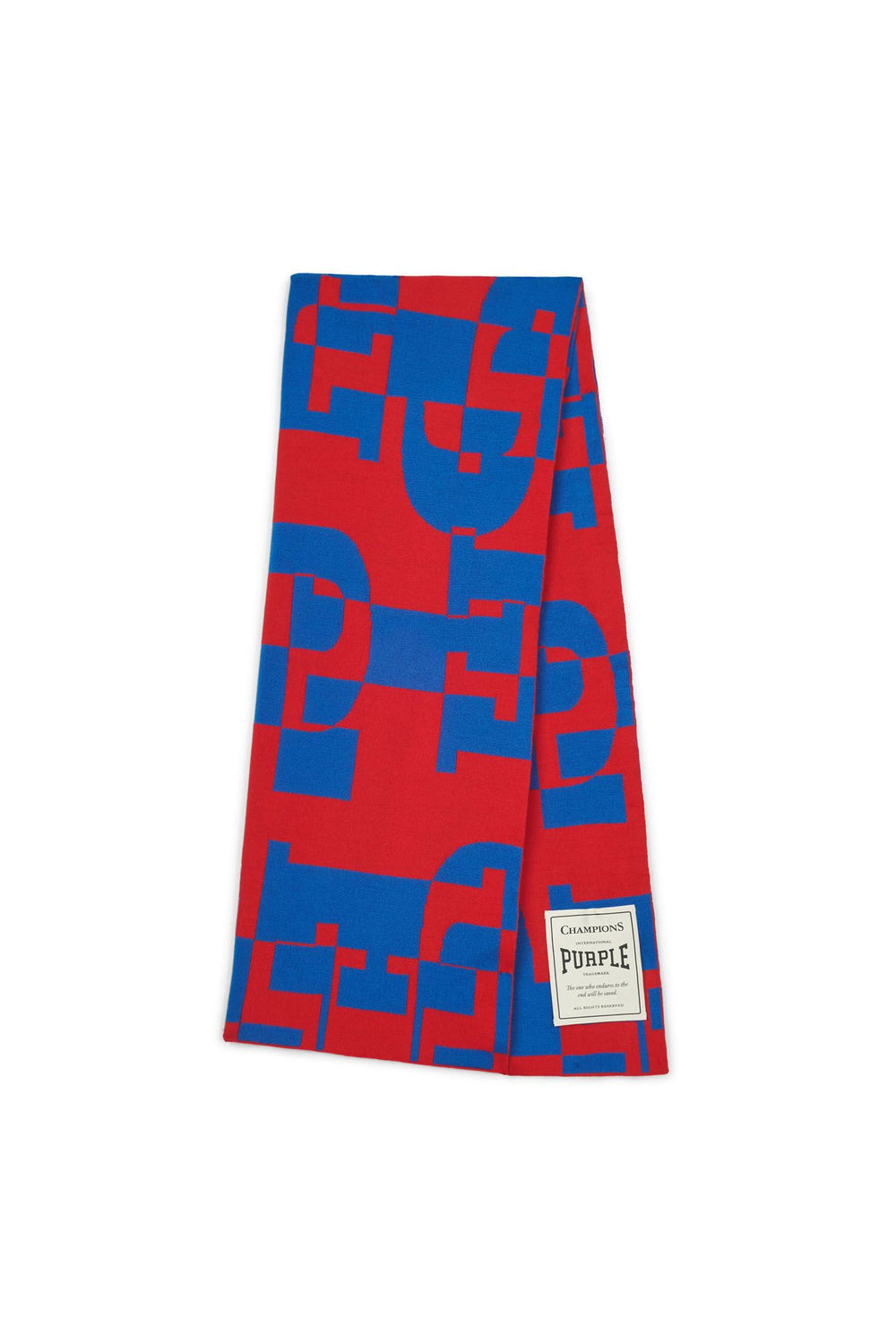 P905 SCARF - Exclusive Hidden Type Blue/Red